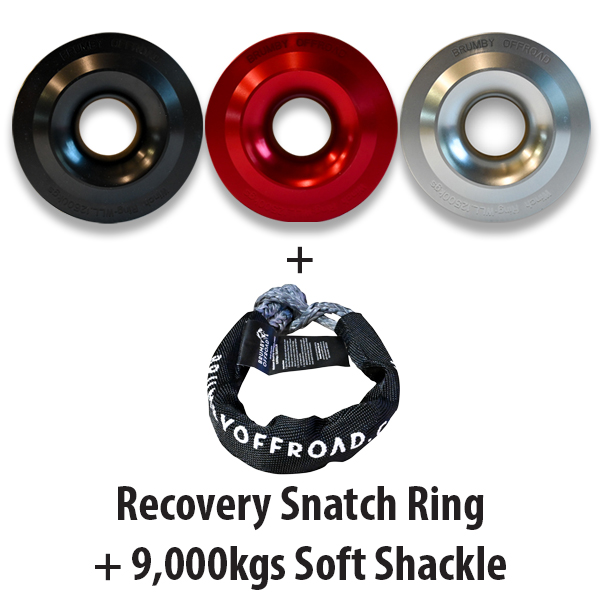 Recovery Snatch Ring + 9000kgs Soft Shackle